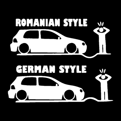 Sticker - ROMANIAN-GERMAN STYLE