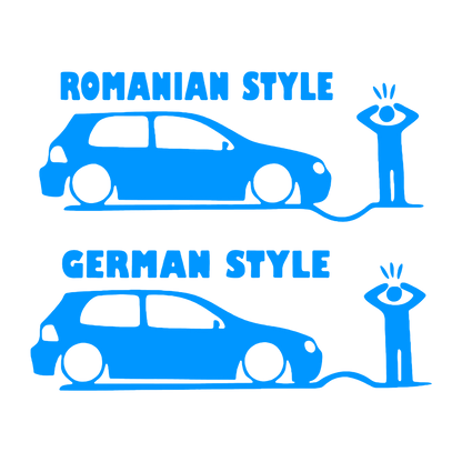 Sticker - ROMANIAN-GERMAN STYLE