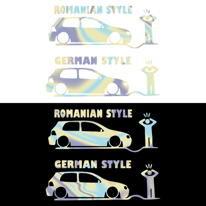 Sticker - ROMANIAN-GERMAN STYLE