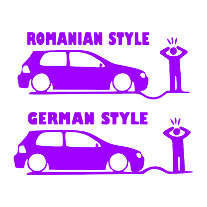 Sticker - ROMANIAN-GERMAN STYLE
