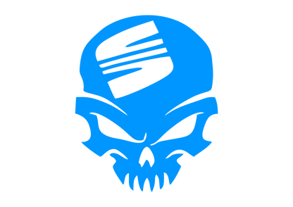 Sticker - SEAT SKULL 2