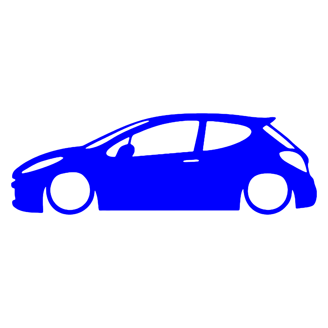 Sticker - SILUETA PEUGEOT 207