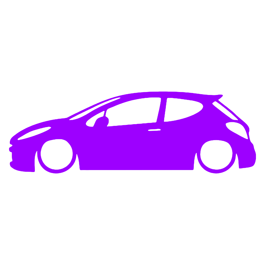 Sticker - SILUETA PEUGEOT 207