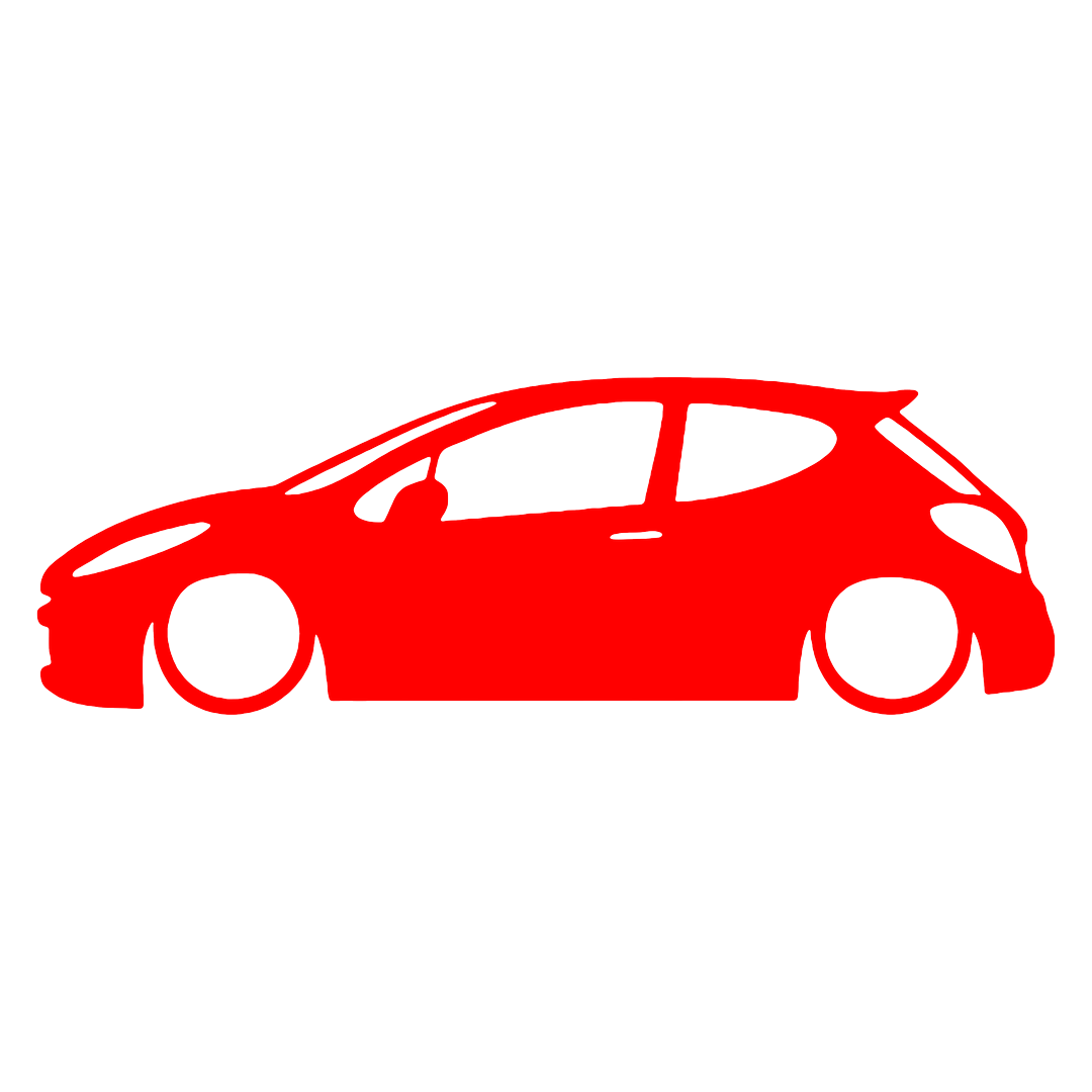 Sticker - SILUETA PEUGEOT 207