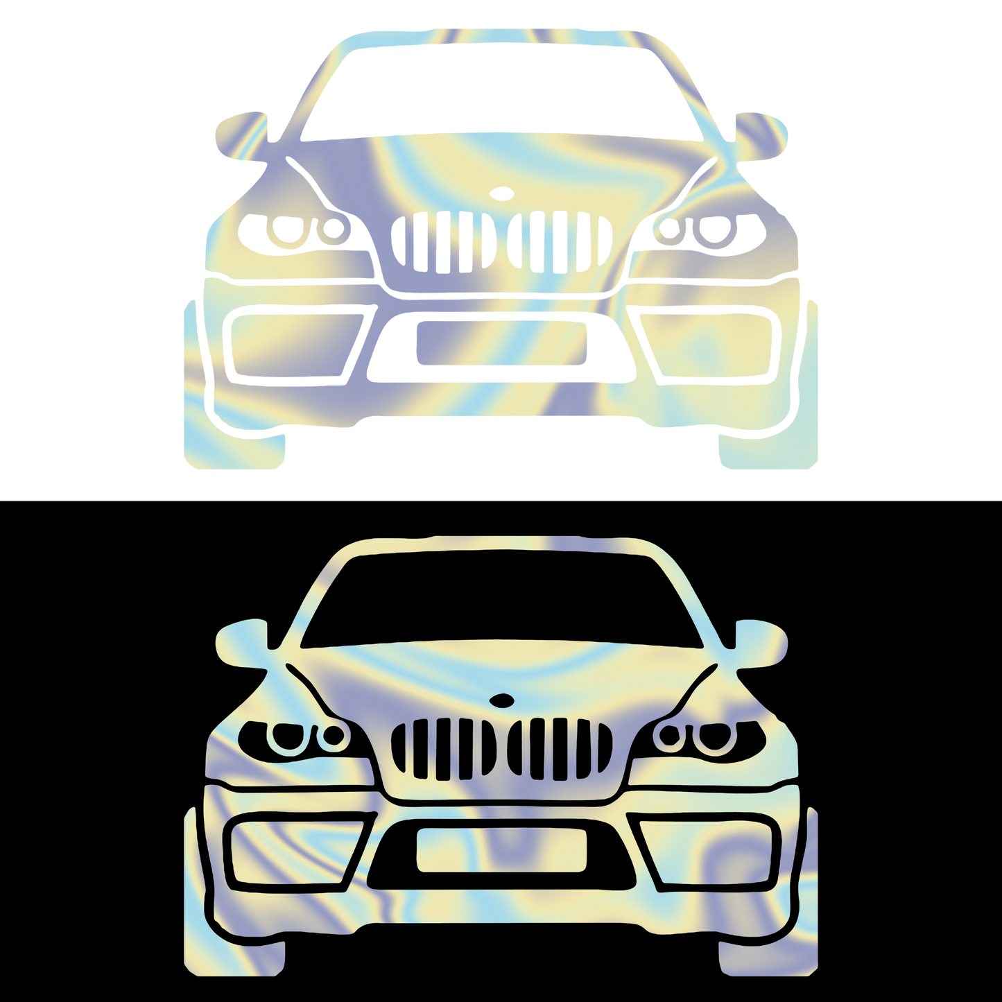 Sticker - BMW X5 FRONT