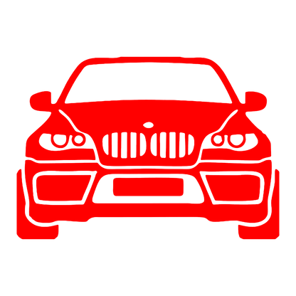 Sticker - BMW X5 FRONT