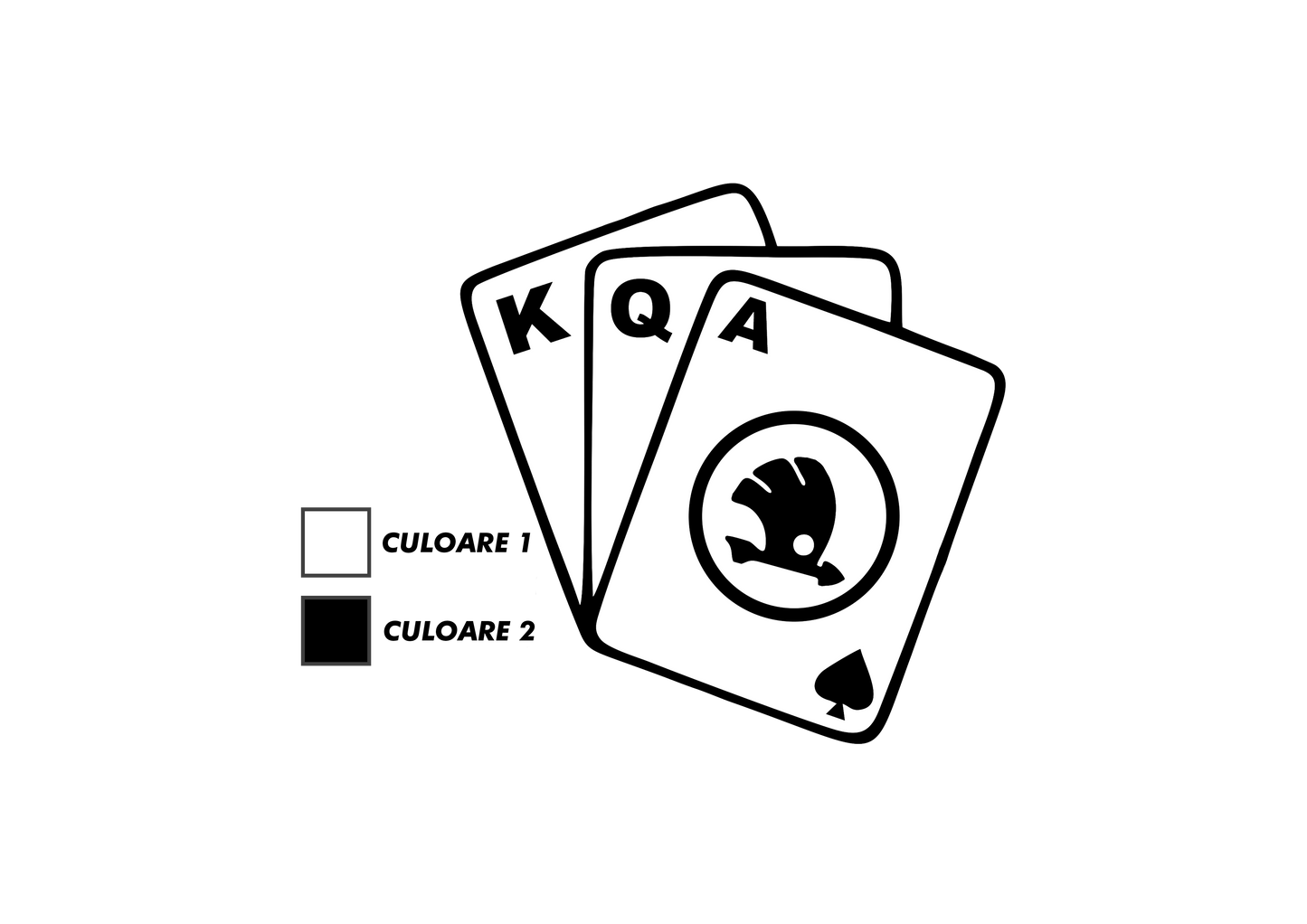 Sticker - SKODA CARDS