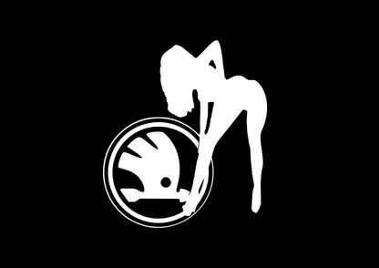 Sticker - SKODA GIRL