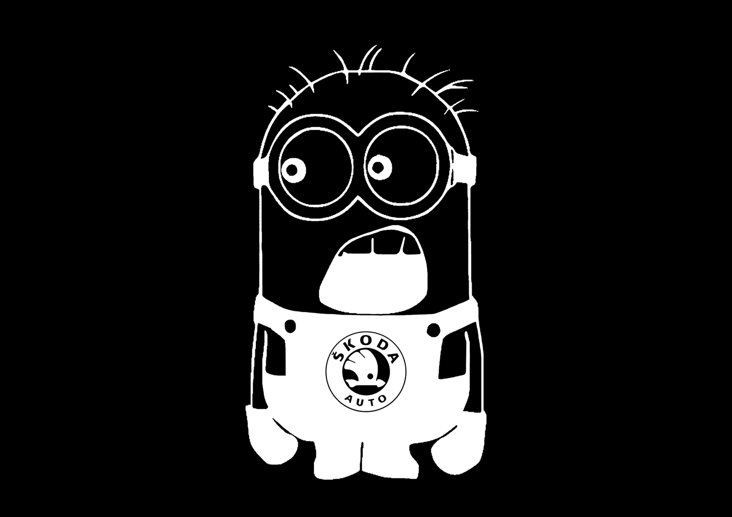 Sticker - MINION SKODA