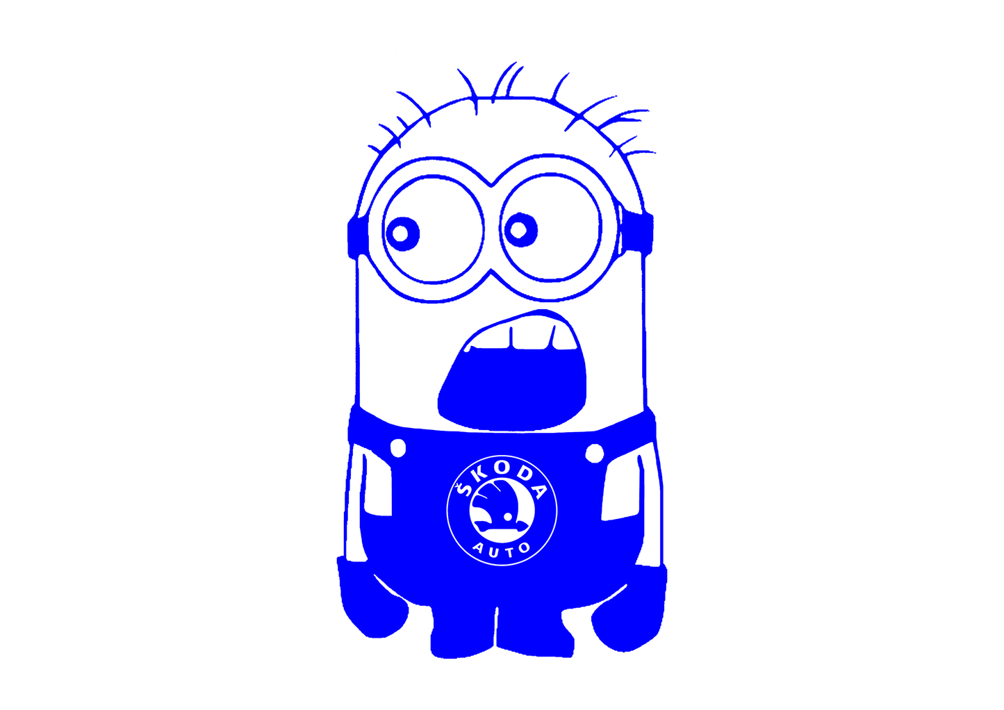 Sticker - MINION SKODA