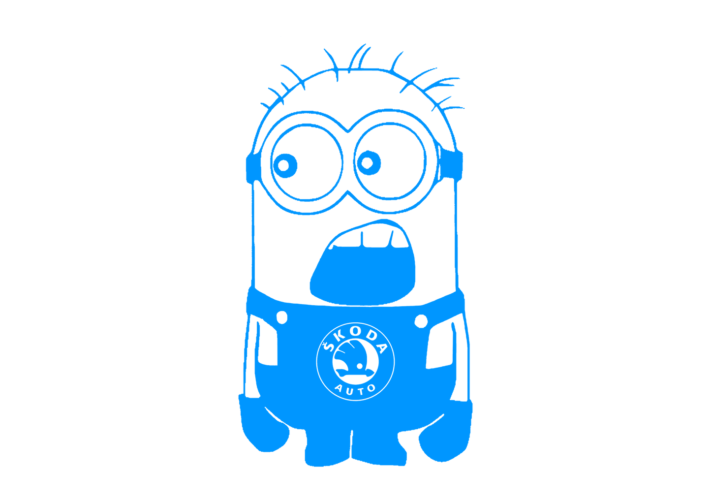 Sticker - MINION SKODA