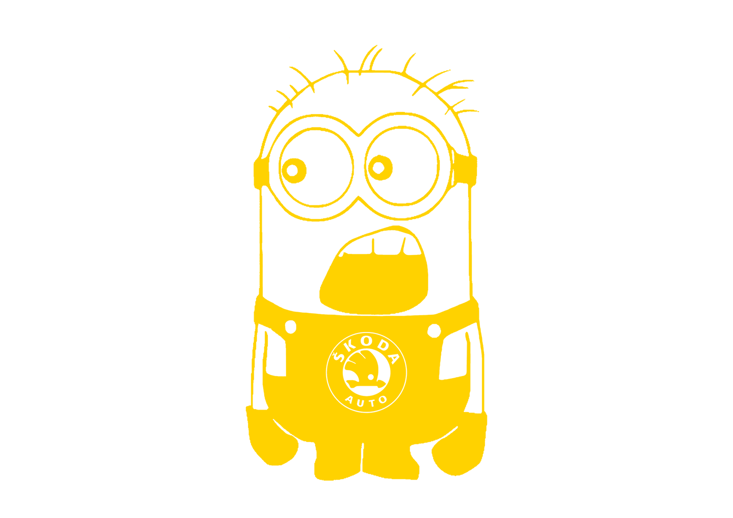 Sticker - MINION SKODA