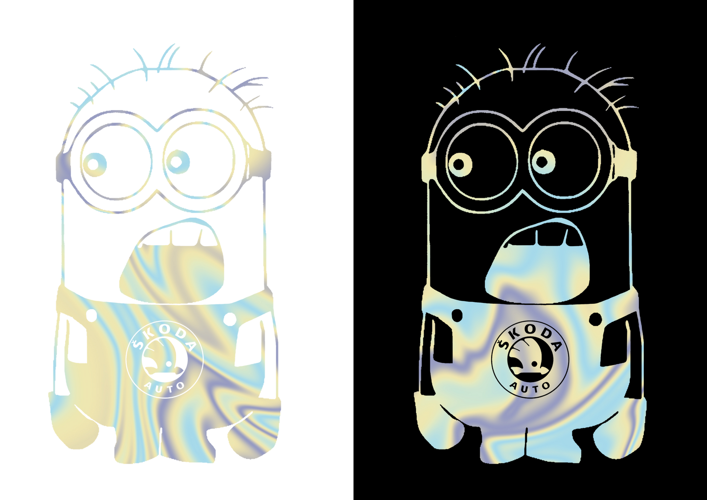 Sticker - MINION SKODA