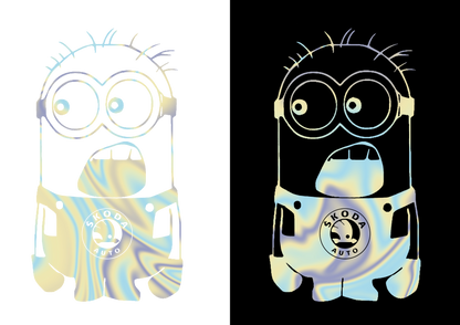 Sticker - MINION SKODA