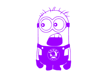 Sticker - MINION SKODA