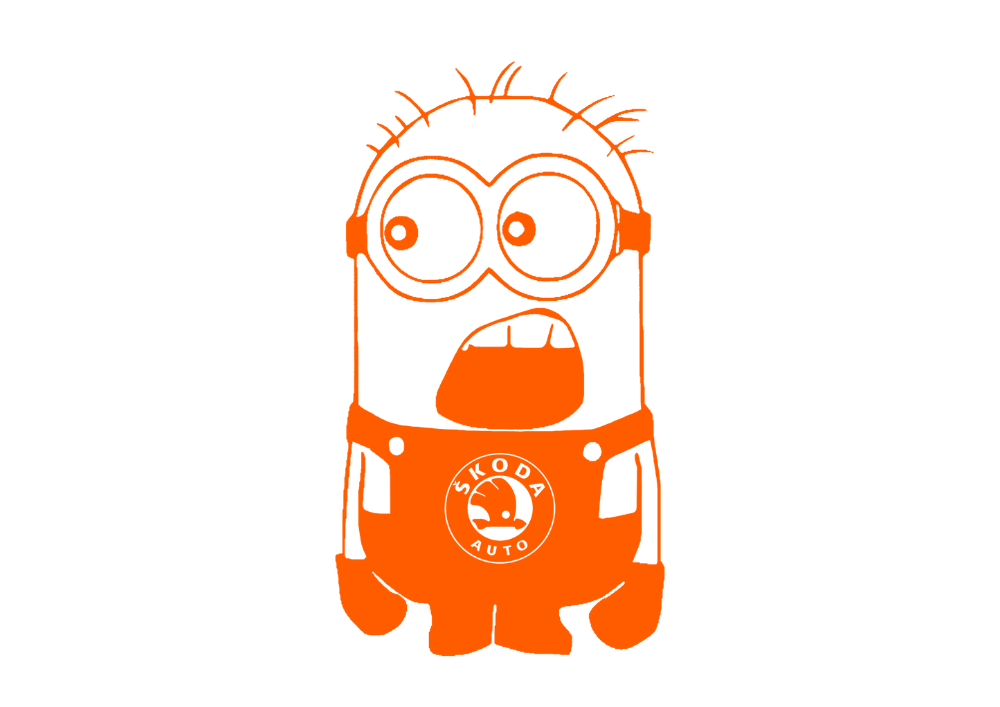 Sticker - MINION SKODA