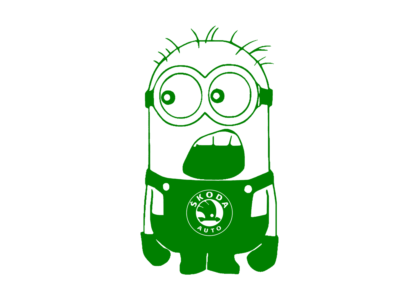 Sticker - MINION SKODA