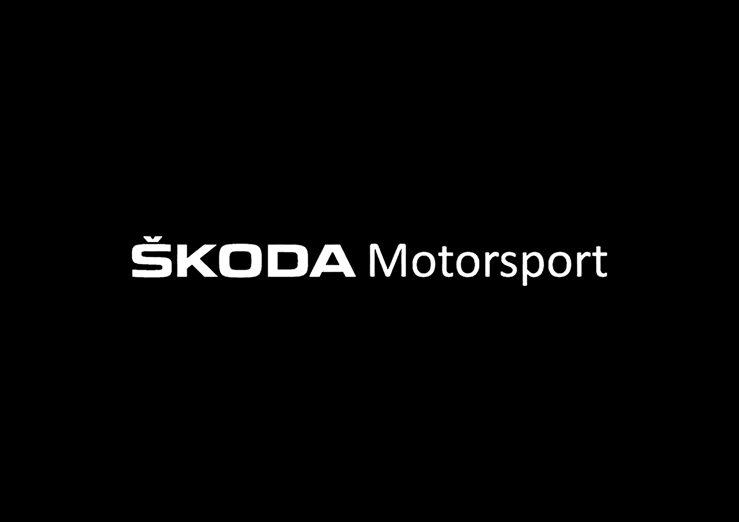 Sticker - SKODA MOTORSPORT