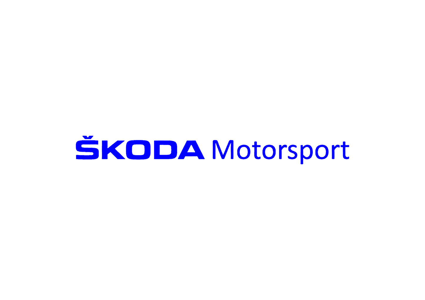 Sticker - SKODA MOTORSPORT