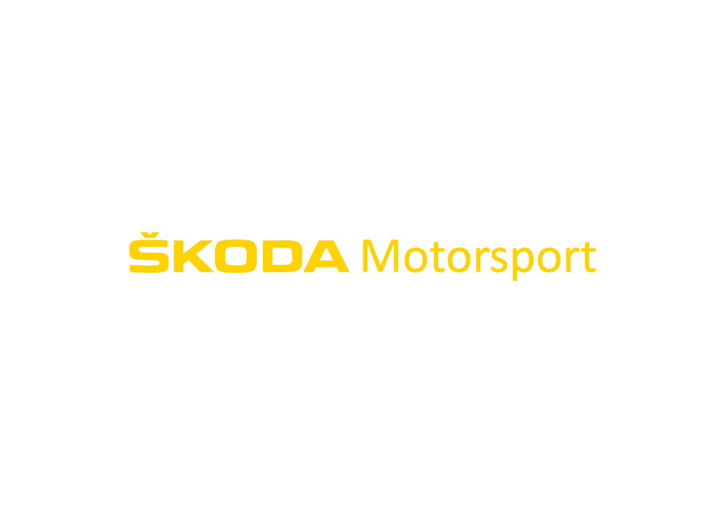 Sticker - SKODA MOTORSPORT