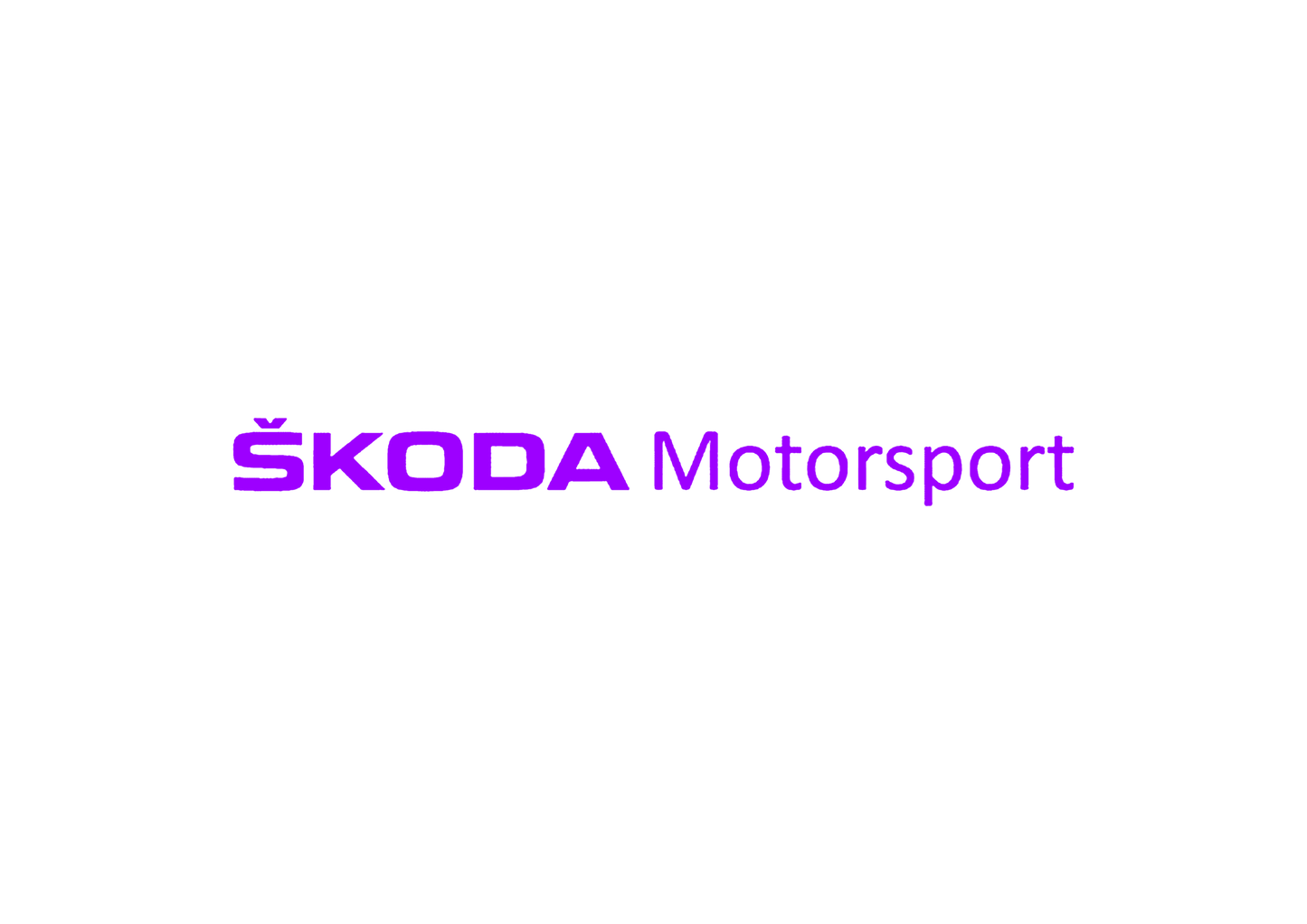 Sticker - SKODA MOTORSPORT