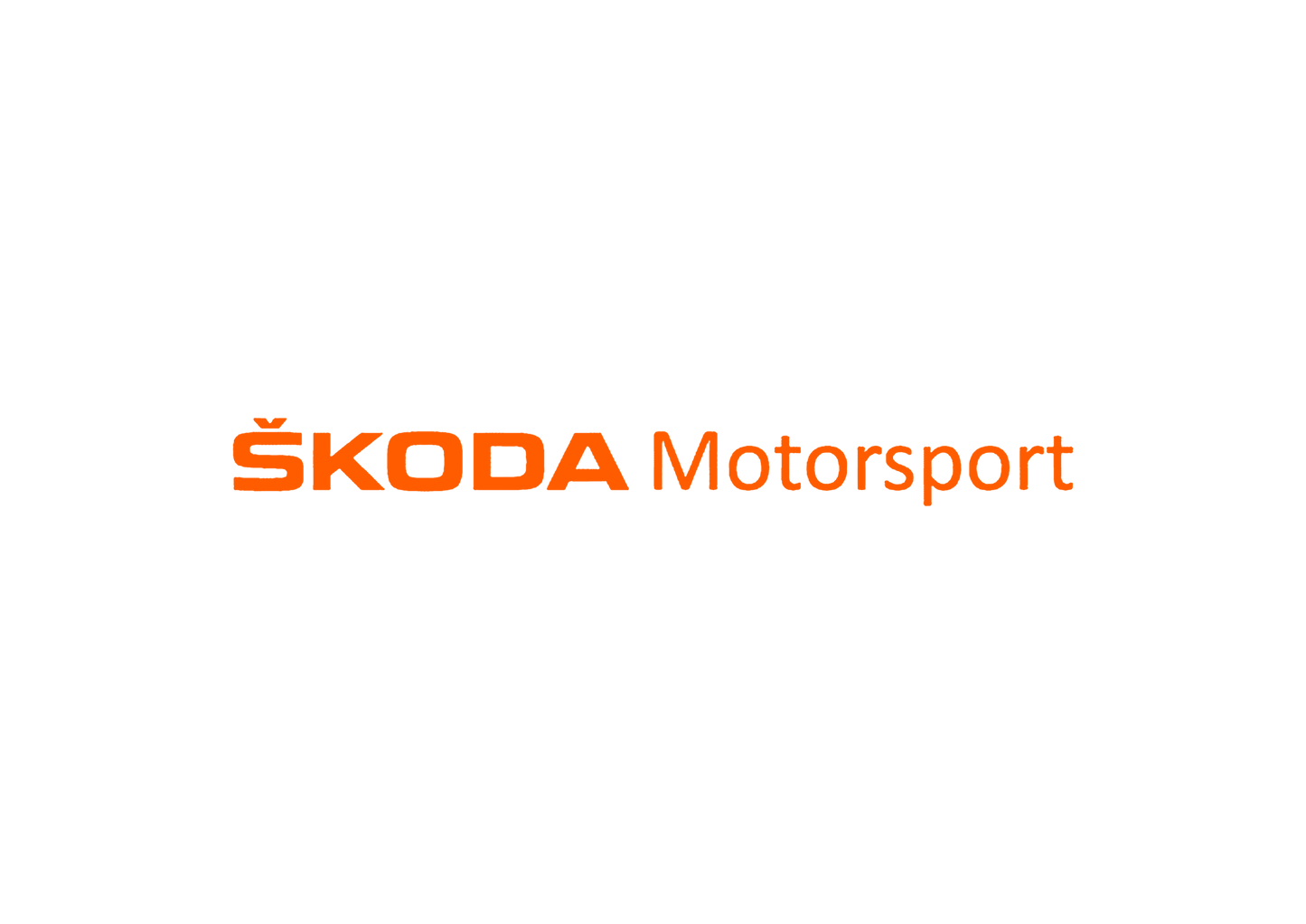Sticker - SKODA MOTORSPORT