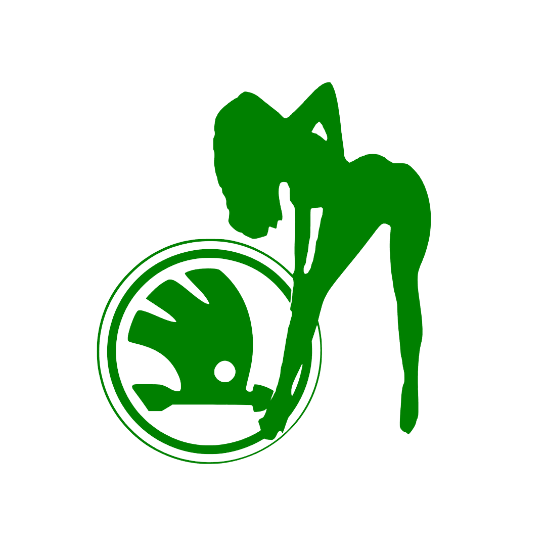 Sticker - SKODA GIRL