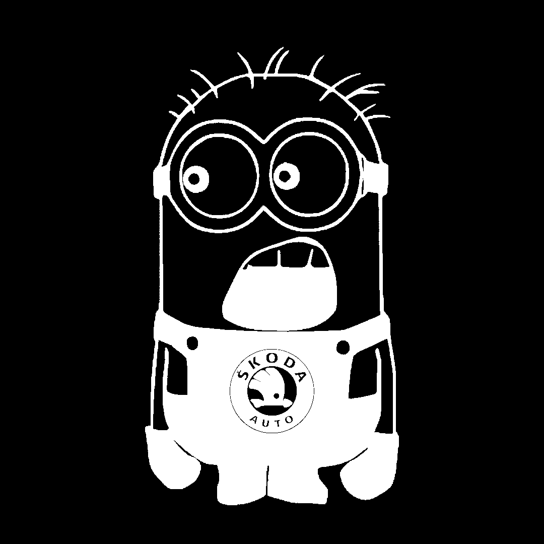 Sticker - MINION SKODA