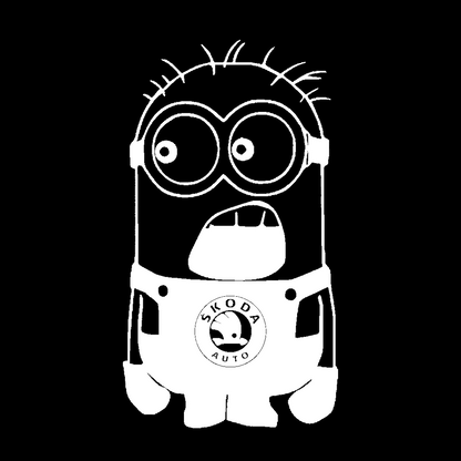 Sticker - MINION SKODA