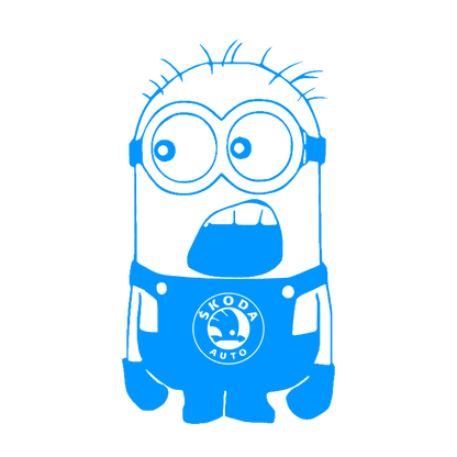 Sticker - MINION SKODA