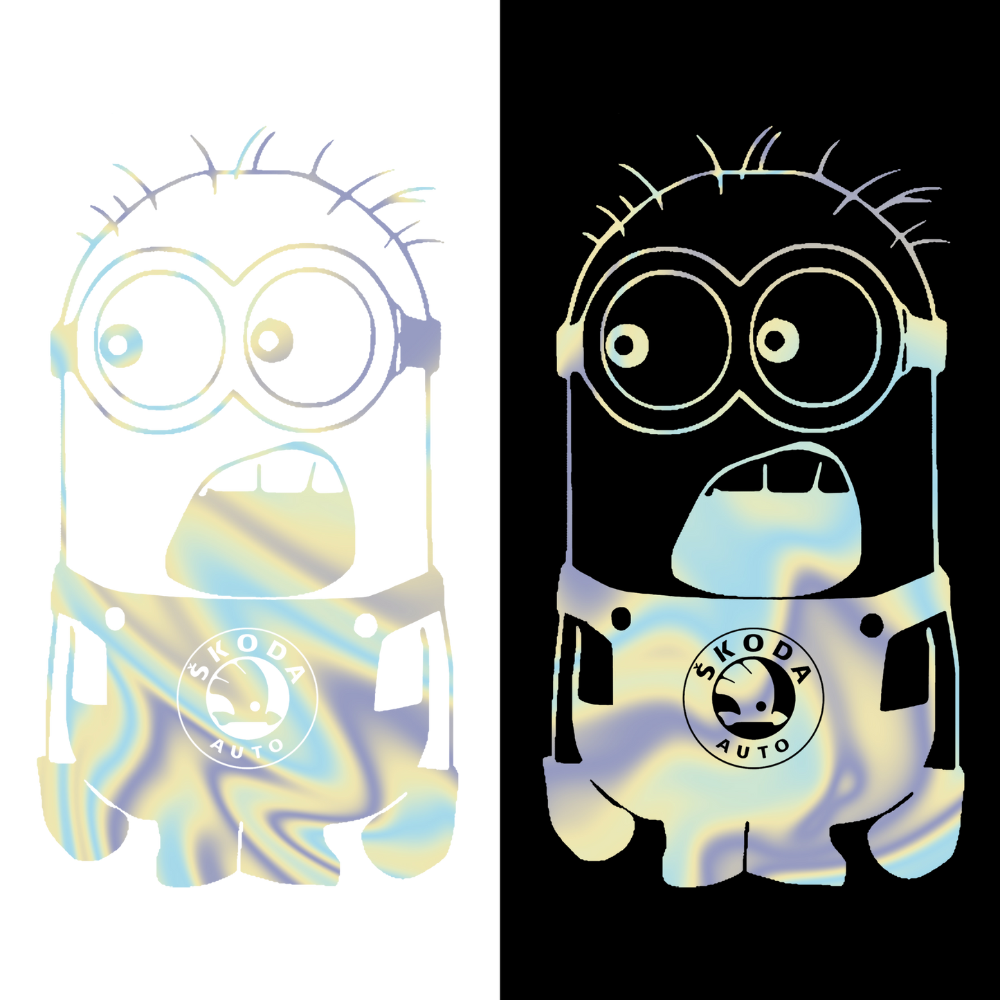 Sticker - MINION SKODA