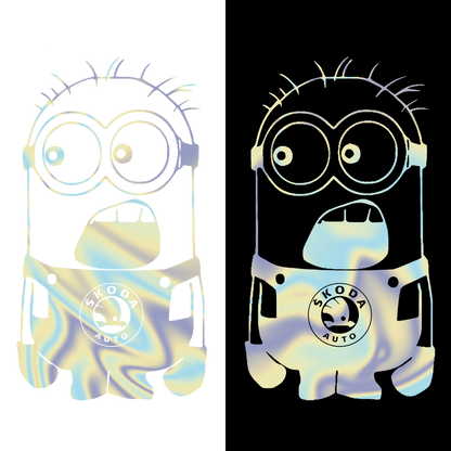 Sticker - MINION SKODA