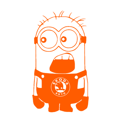 Sticker - MINION SKODA