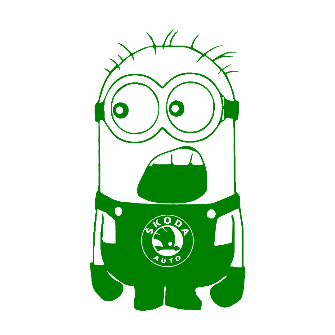 Sticker - MINION SKODA
