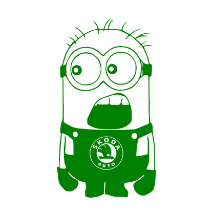 Sticker - MINION SKODA