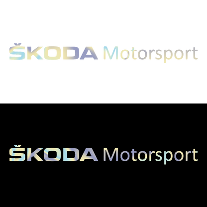 Sticker - SKODA MOTORSPORT