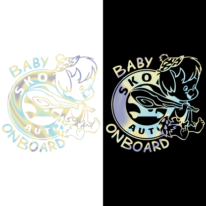 Sticker - SKODA BABY ON BOARD 2
