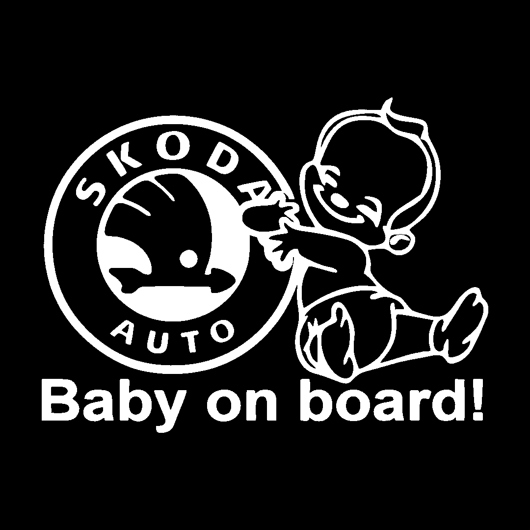 Sticker - SKODA BABY ON BOARD