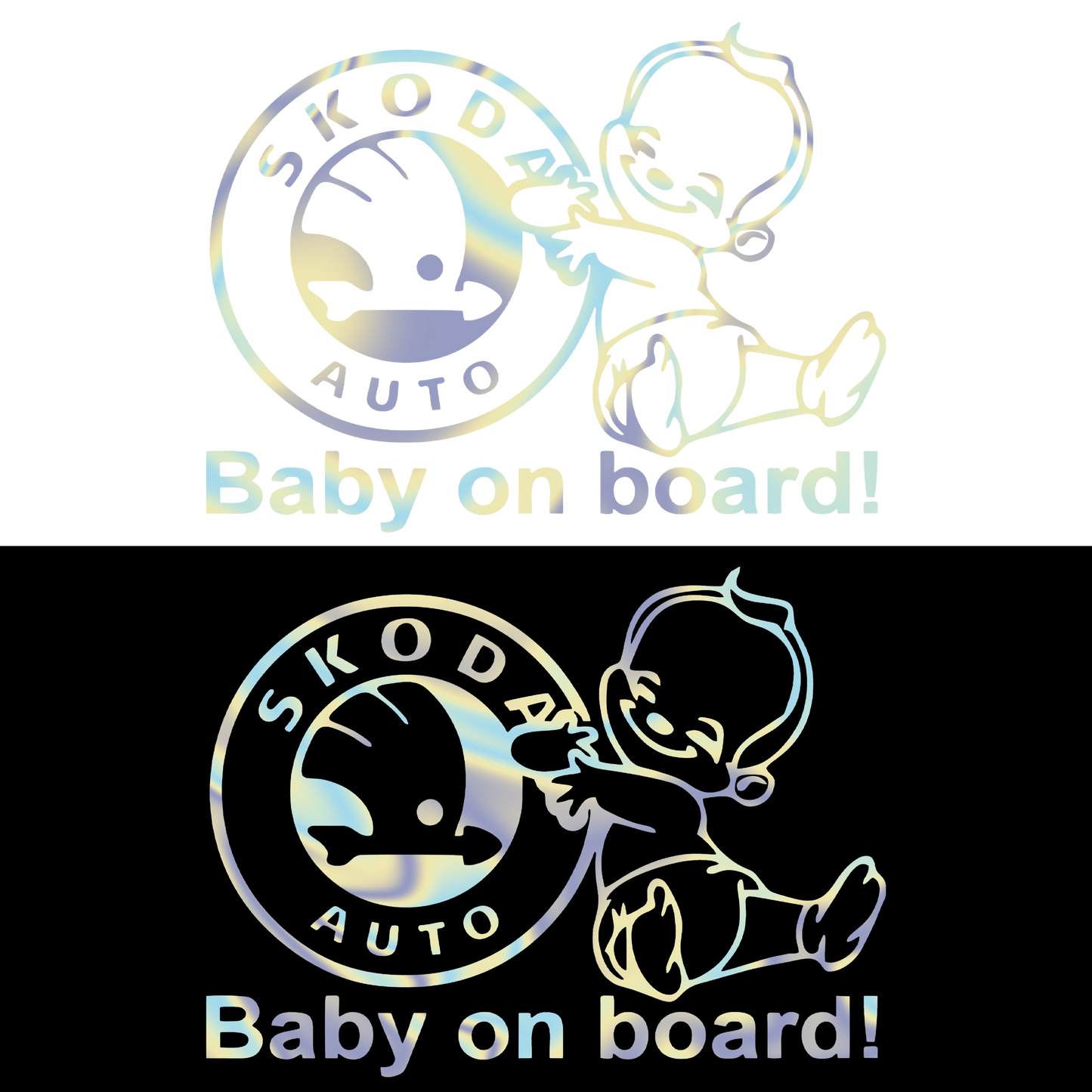 Sticker - SKODA BABY ON BOARD