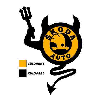 Sticker - SKODA DEVIL