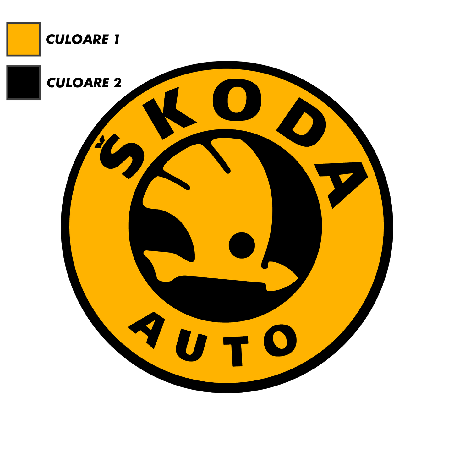 Sticker - SKODA LOGO 2