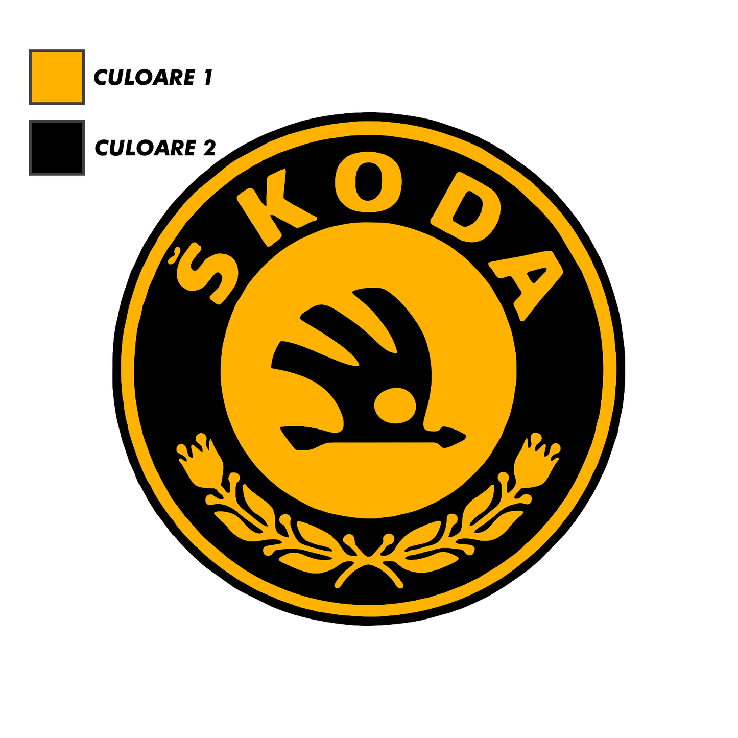 Sticker - SKODA LOGO 3