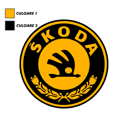 Sticker - SKODA LOGO 3