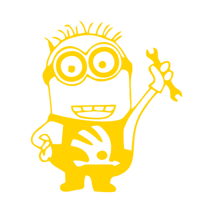 Sticker - SKODA MINION MECANIC