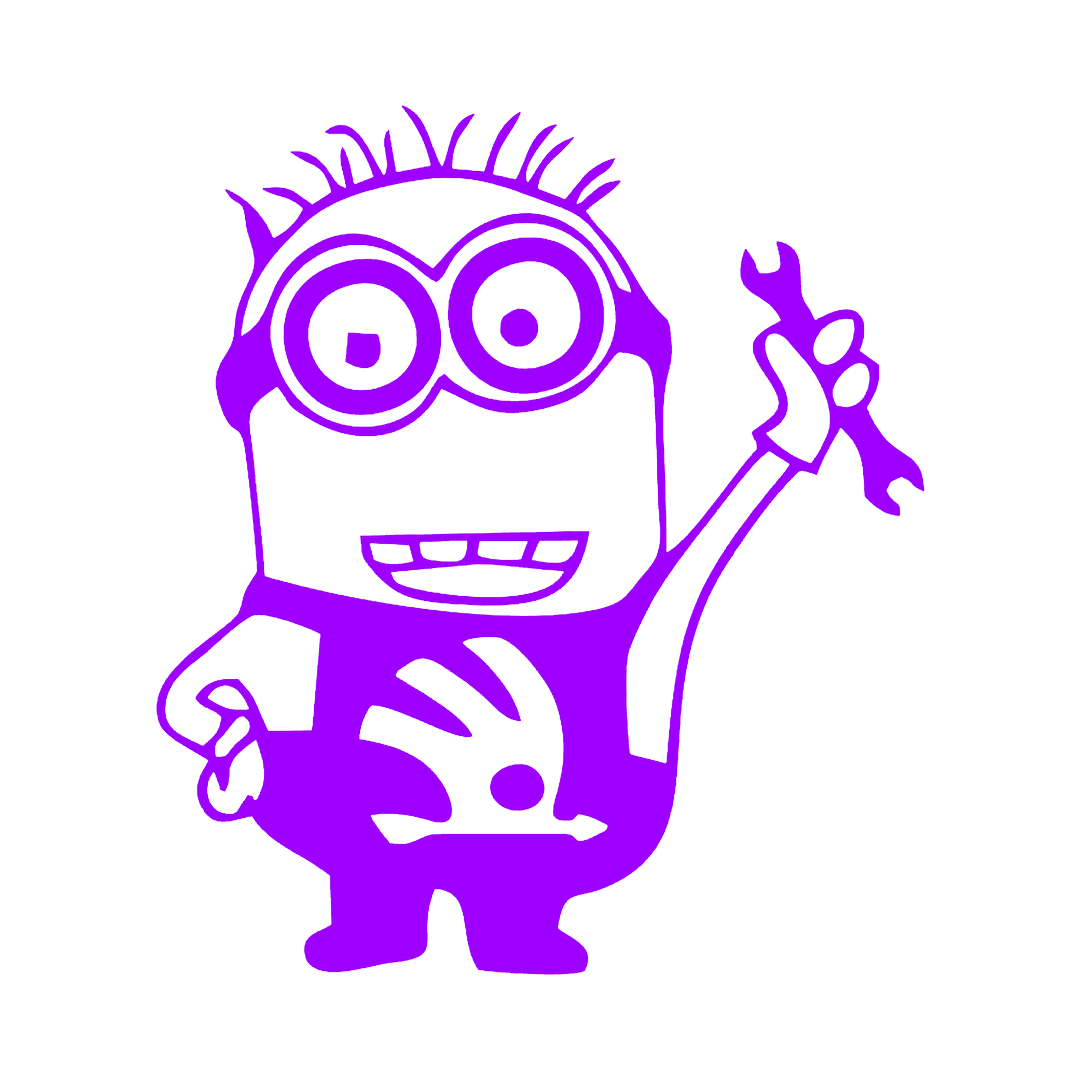 Sticker - SKODA MINION MECANIC