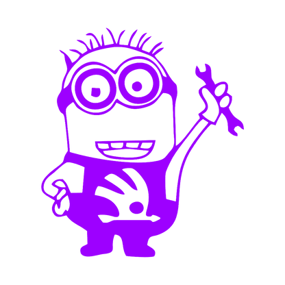 Sticker - SKODA MINION MECANIC