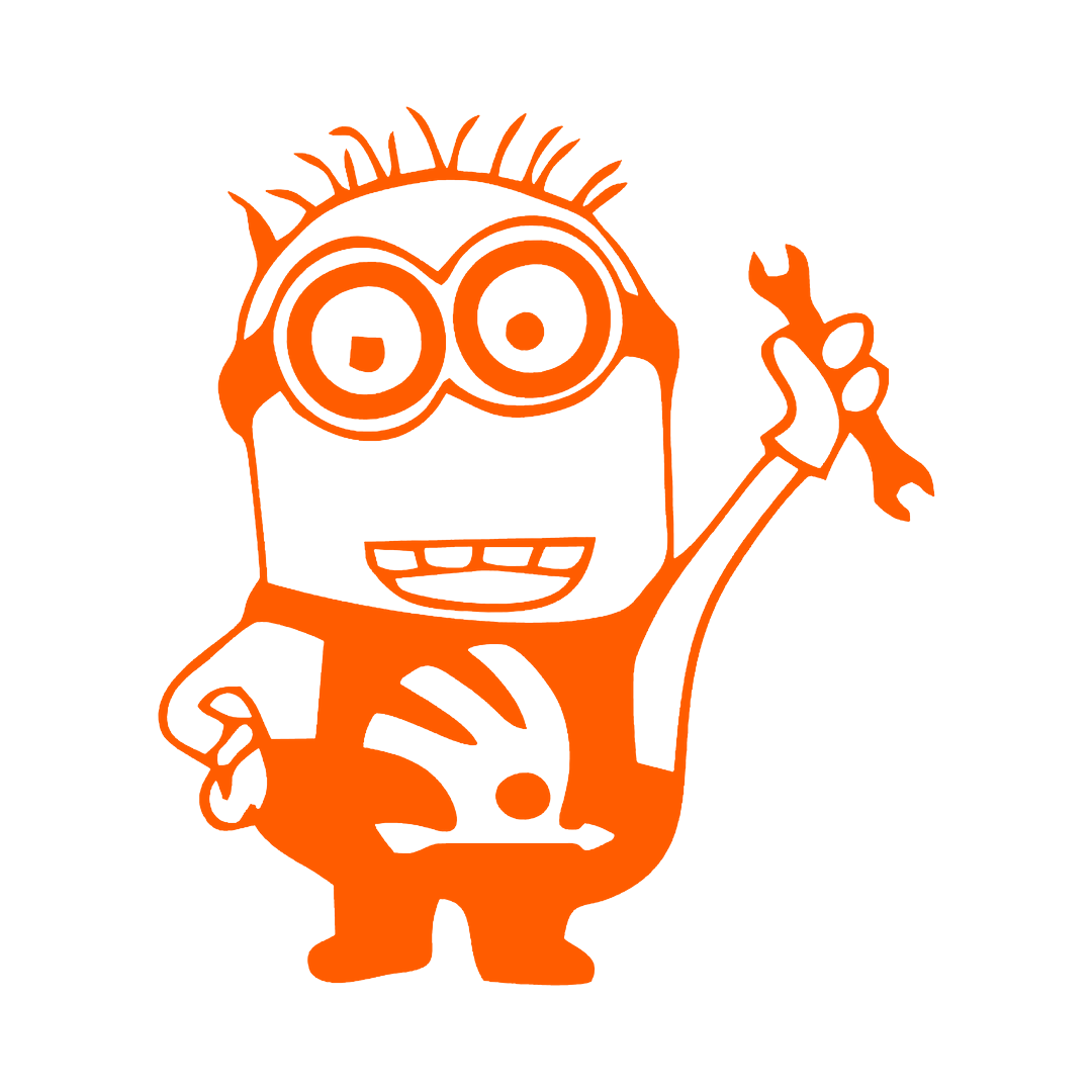 Sticker - SKODA MINION MECANIC
