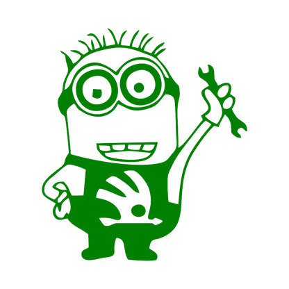 Sticker - SKODA MINION MECANIC