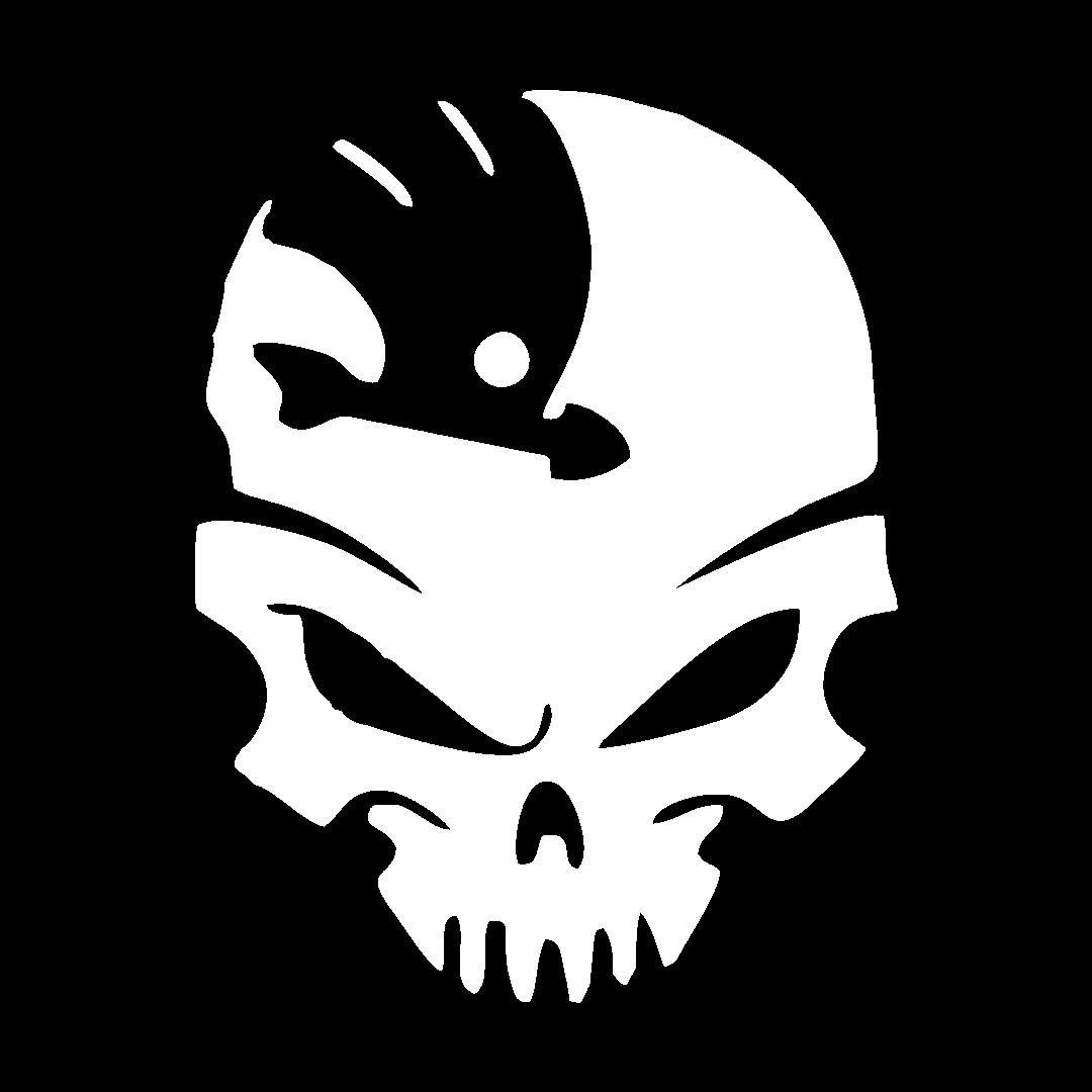 Sticker - SKODA SKULL