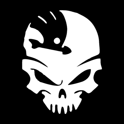Sticker - SKODA SKULL